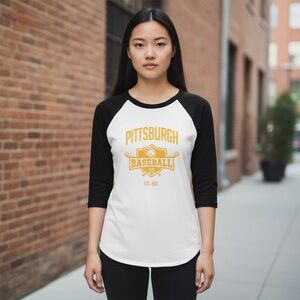 - Pittsburgh Pirates Long-Sleeve Ladies’ Tailgate Tee